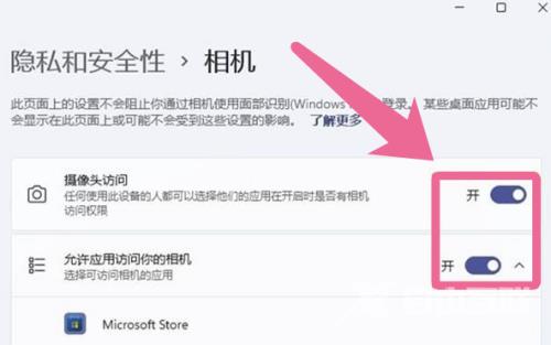 win11摄像头被禁用怎么解除？win11解除摄像头禁用方法