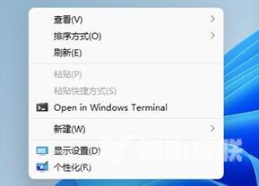 win11鼠标右键刷新没有了怎么办？win11右键没有刷新选项解决方法