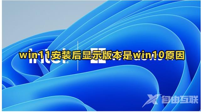 win11安装后显示版本是win10怎么回事？(已解决)