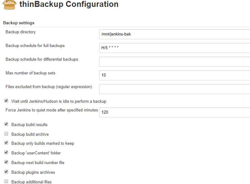 thinBackup