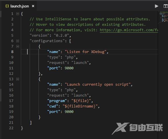 php中配置xdebug for vscode的示例