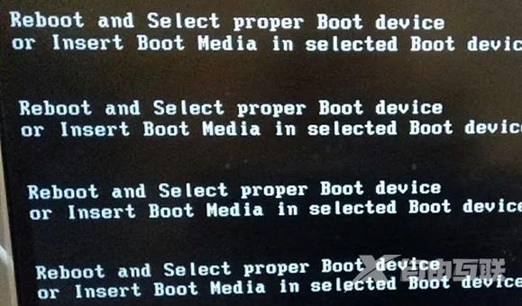 开机黑屏出现reboot and select如何解决？