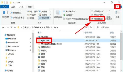 Win10系统C盘用户appdata文件夹找不到怎么办？