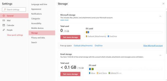 附件也占用 OneDrive 存储配额，Outlook 用户反馈无法收发邮件