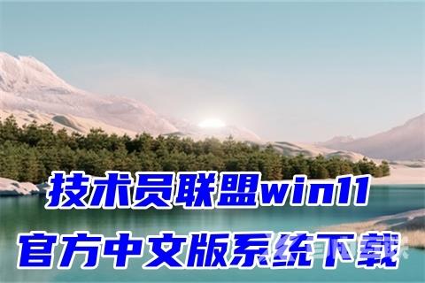 技术员联盟win11官方中文版系统