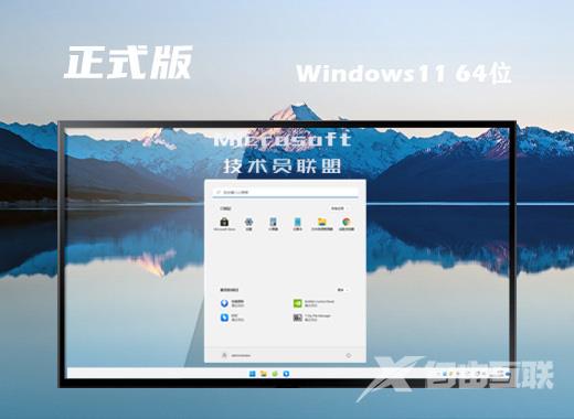 技术员联盟win11系统官方中文版下载 windows11精简正式版系统镜像文件下载