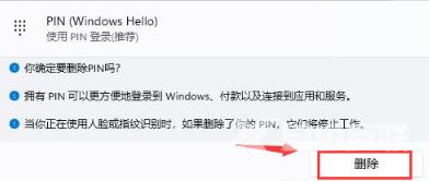 win11怎么取消pin密码 win11怎么删除pin密码