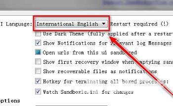 Sandboxie怎么设置中文