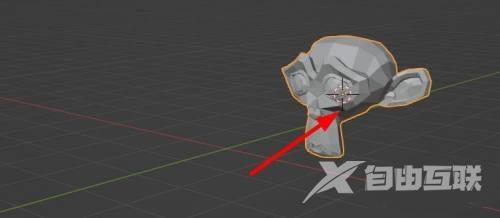 Blender怎么把游标定位到物体的位置