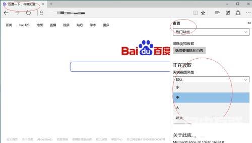 Edge浏览器如何设置阅读视图字号？Edge阅读视图字号更改教程