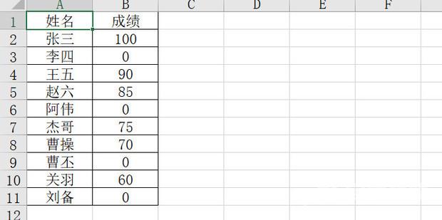 Excel怎么在替换0时不替换10等包含0的数据？