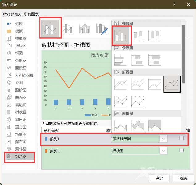 Excel怎么制作组合图表？Excel组合图表制作方法