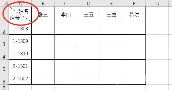 Excel怎么在表格斜线上下打字？怎么在表格里加入斜线并打字？