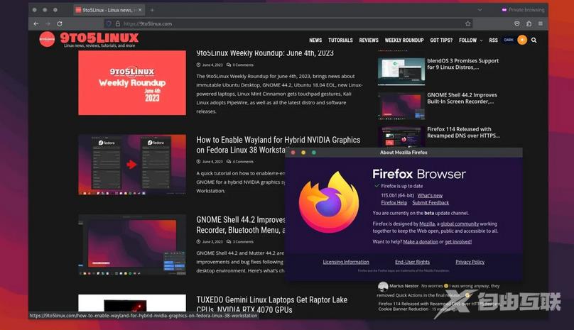 火狐浏览器Firefox 115 Beta 最新发布：引入 Quick Actions！