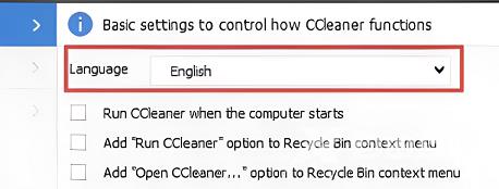 ccleaner怎么设置中文语言?ccleaner设置中文方法