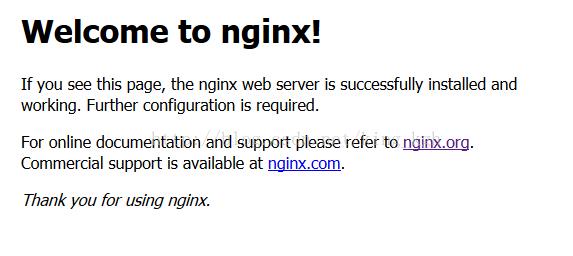 Linux和Windows环境下安装Nginx