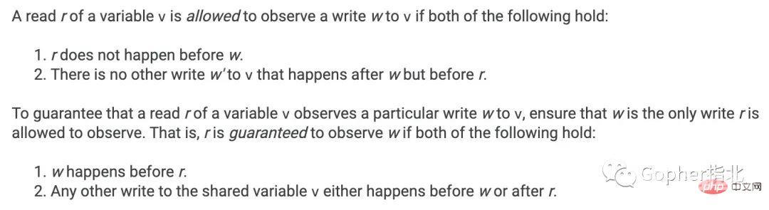 白话Go内存模型Happen-Before