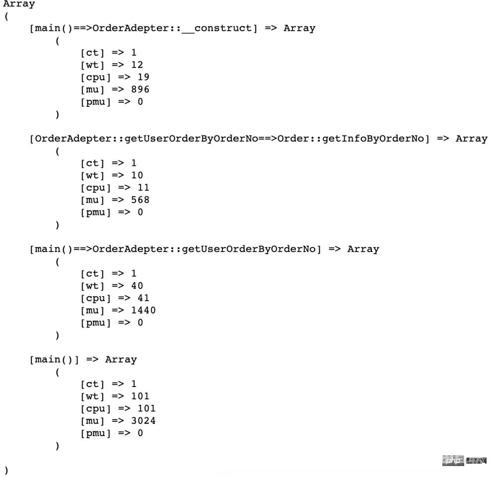 php7中使用xhprof解析