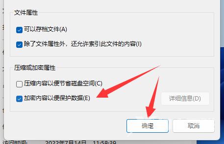 win11怎么设置系统文件加密？win11系统文件加密设置方法