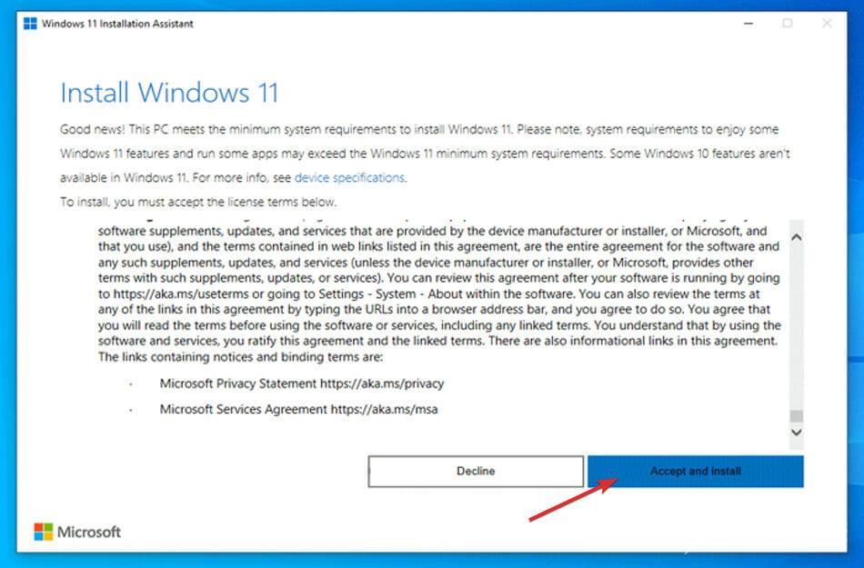 使用安装助手升级到Windows 11的方法介绍