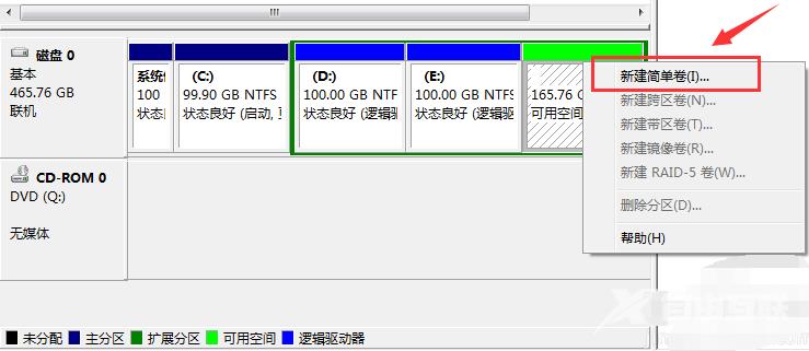 小编教你win7系统怎么进行分区