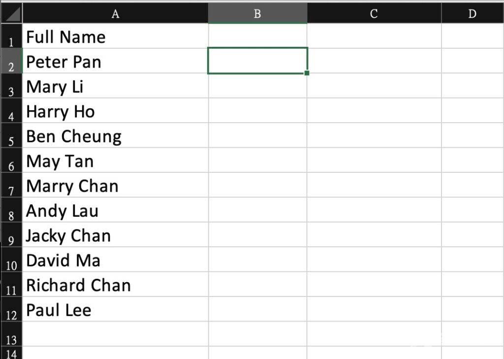 Excel 教程：掌握 Ctrl+E 功能自动填充数据