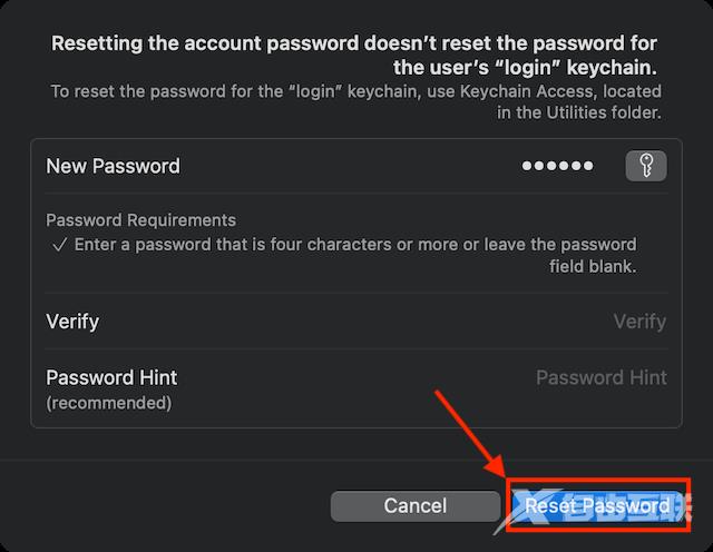 简易教程：更改 MacBook 密码