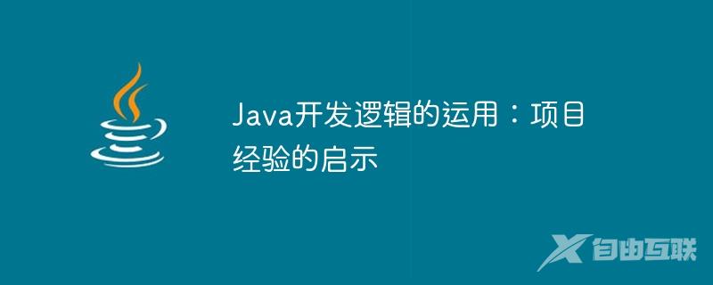 Java开发逻辑的运用：项目经验的启示