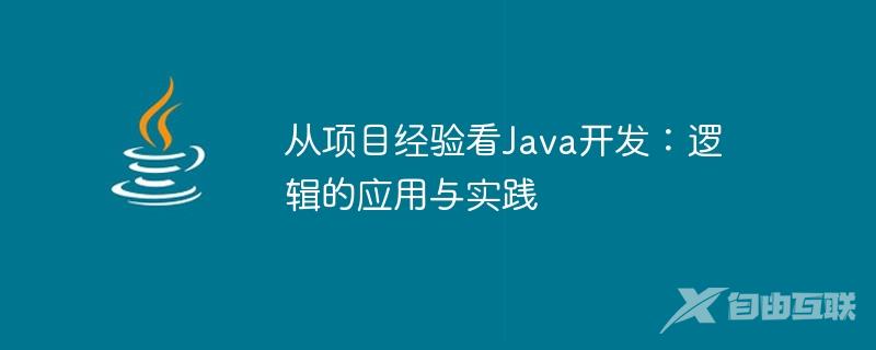 从项目经验看Java开发：逻辑的应用与实践