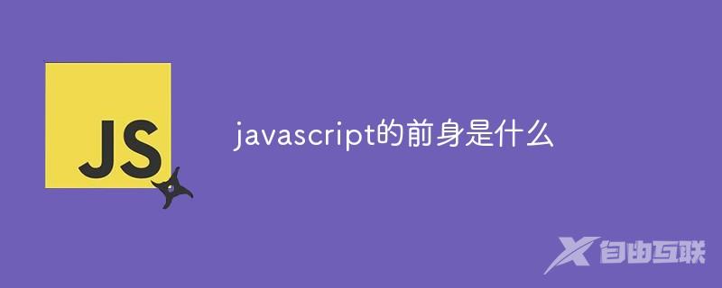 javascript的前身是什么