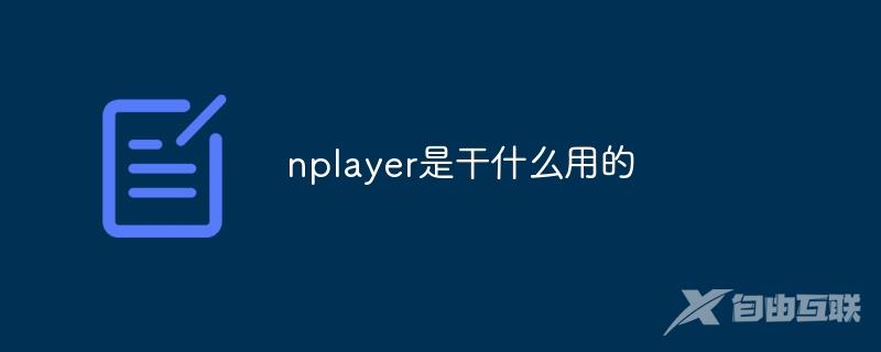 nplayer是干什么用的