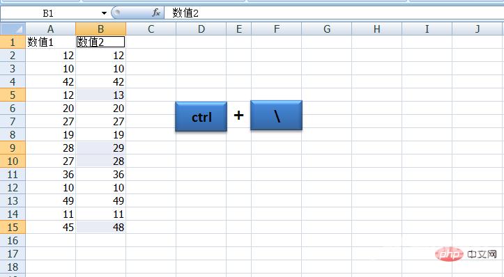 实用Excel技巧分享：几种不同情况的数据对比