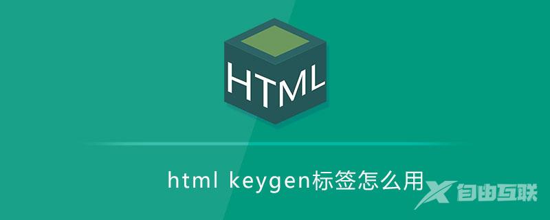 html keygen标签怎么用