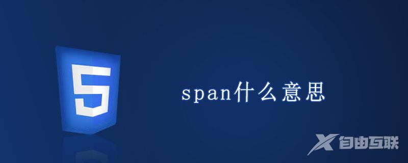 span什么意思