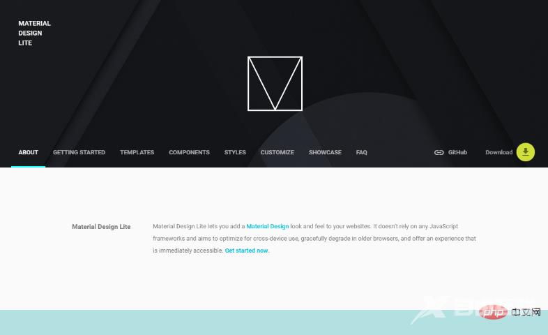 material design light framework