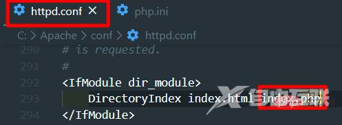 增加index.php