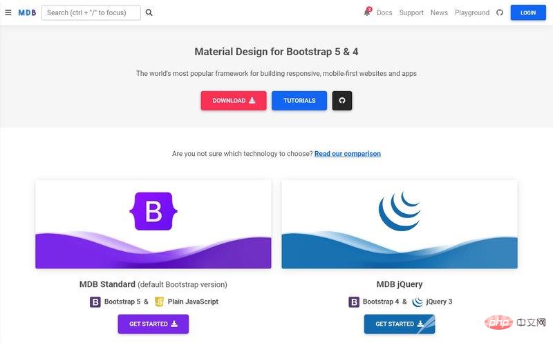 Material Design for Bootstrap