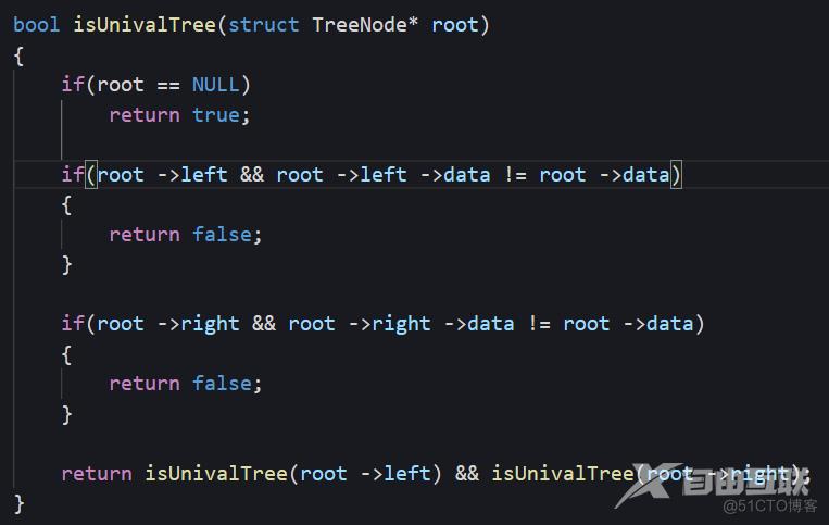 数据结构-->二叉树 OJ_01_布尔判断 相同的二叉树_03