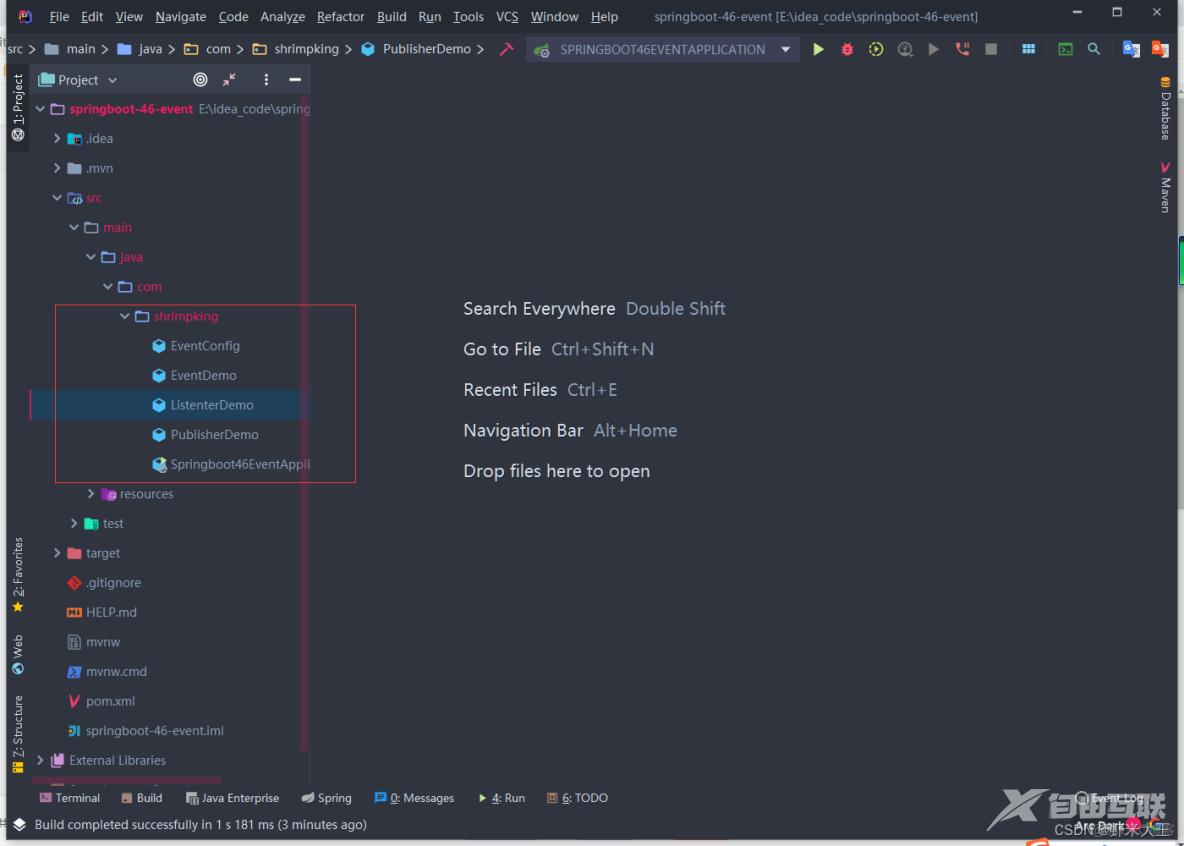 springboot 事件Application Event_spring