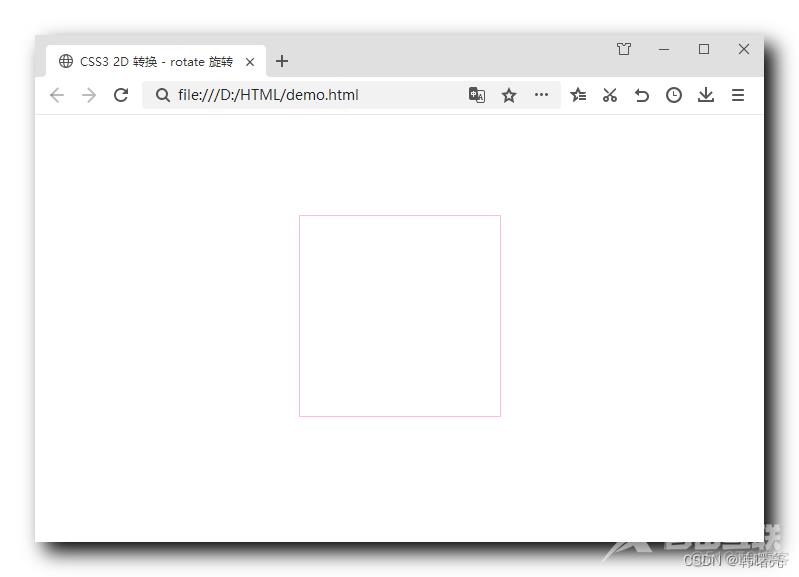 【CSS3】CSS3 2D 转换 - rotate 旋转 ④ ( 旋转案例 )_盒子模型_06