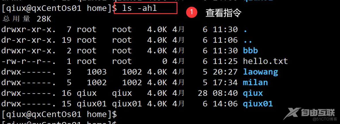 Linux—实操篇：组管理和权限管理_权限管理_02