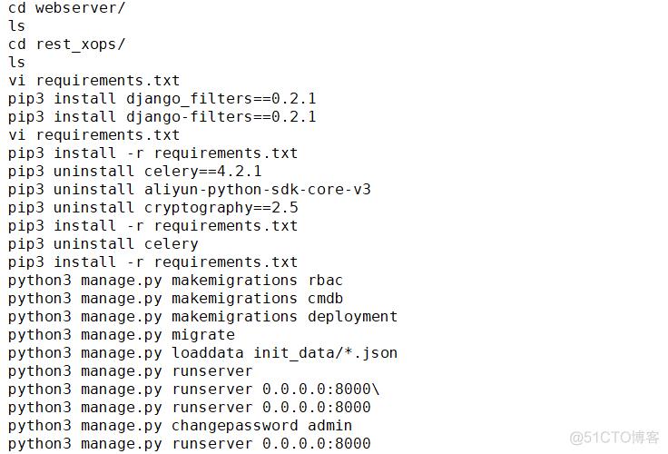 python安装部署web项目_python_06