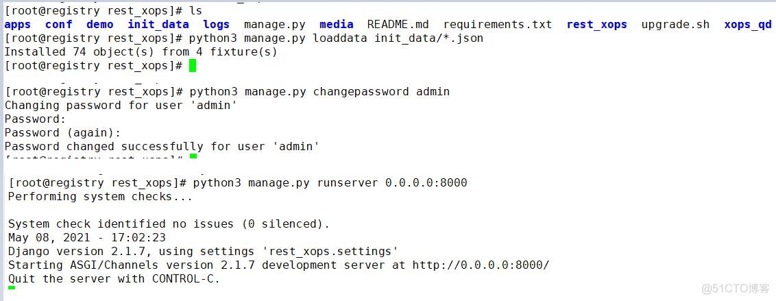 python安装部署web项目_mysql_13