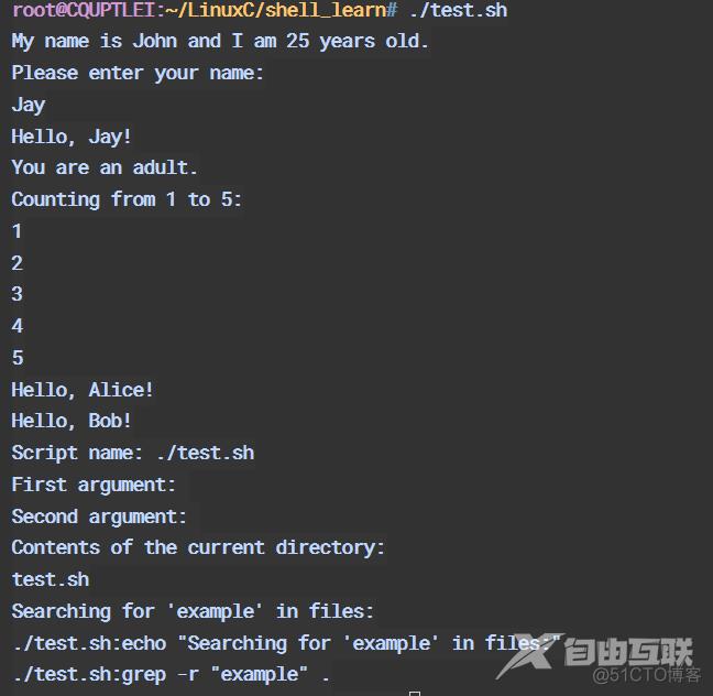 【Linux】shell脚本： 基本语法 和 高级特性_Shell_02