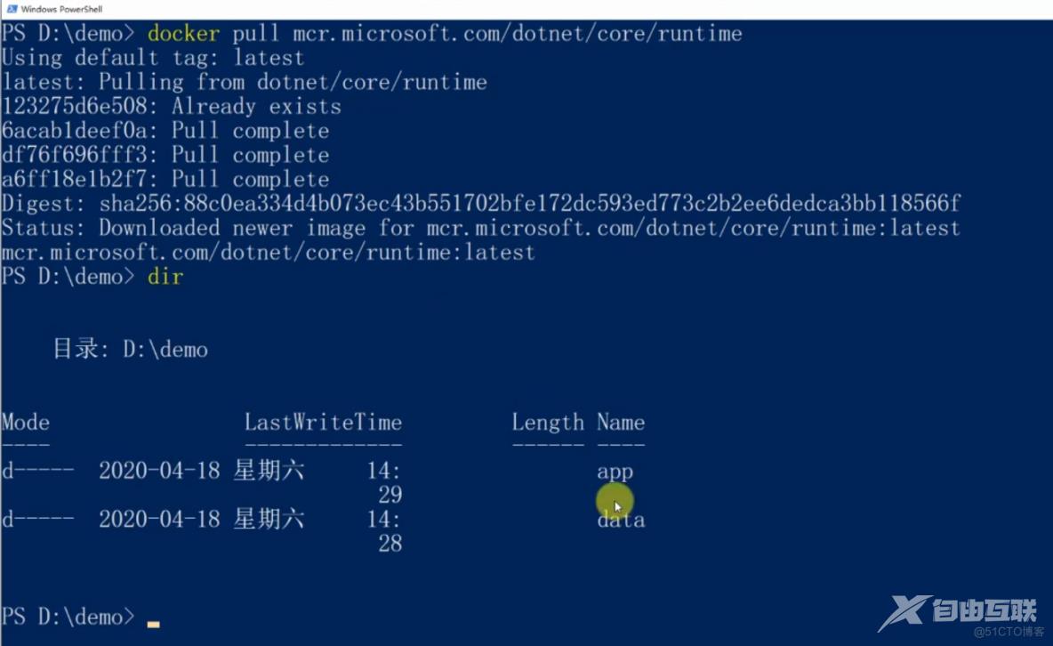 使用Docker搭建.net core运行环境_微服务_12