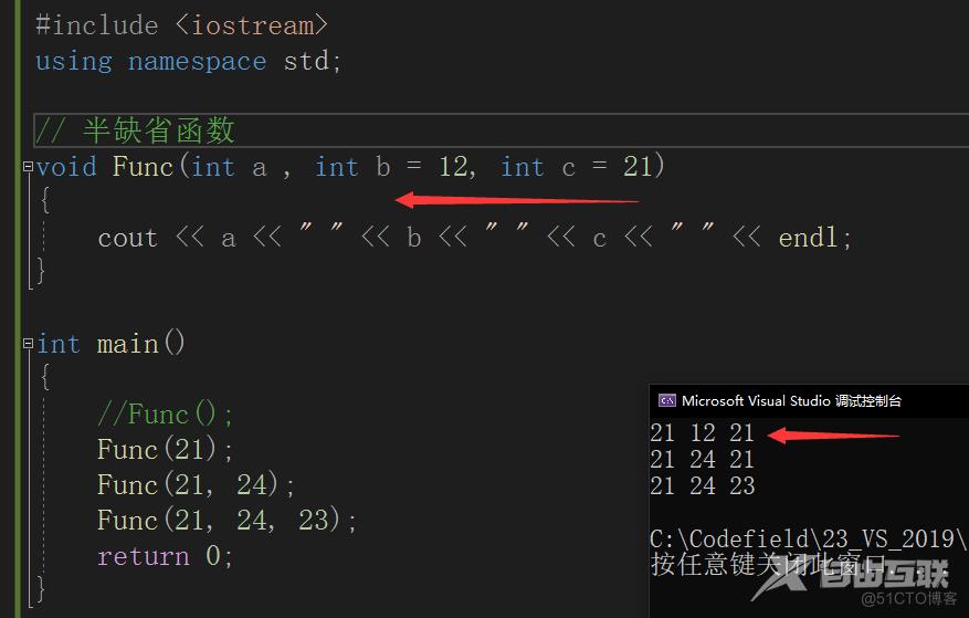 初写 -----> C++ ---> 入门_02_引用做返回值具有一定的危险性_02