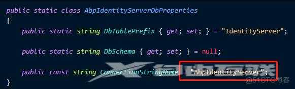 ABP vNext 看源码内的预置模块据库上下文设计_字符串_05