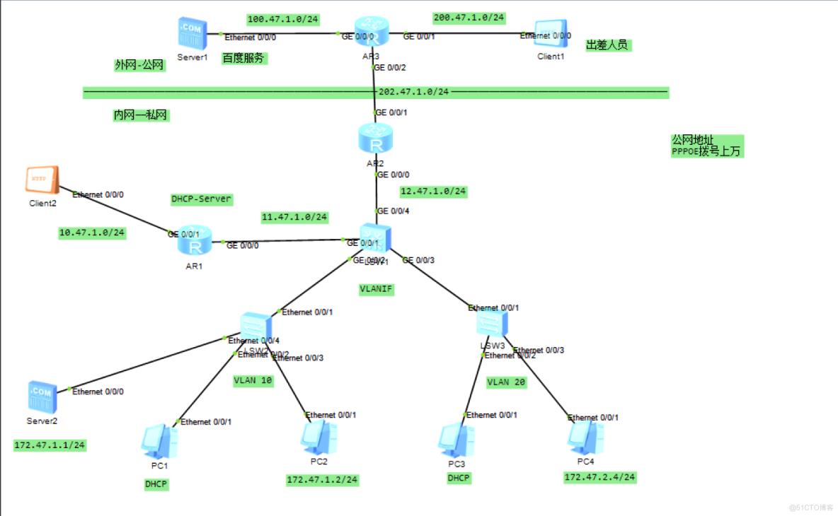 华为ensp实验——直连路由实验_Ethernet_19