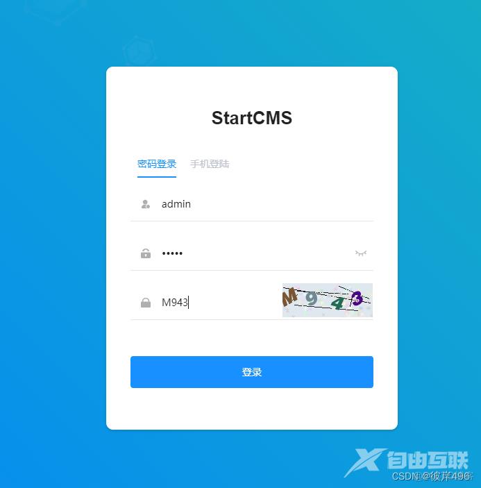 微前端框架StartCMS，如何启动框架，startCMS启动教程_vue_08