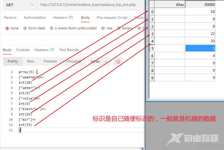 PHP通过Modbus Tcp实时获取设备数据_物联网_15